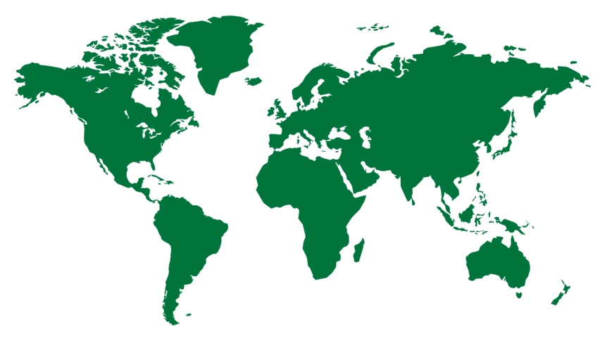 Weltkarte Pflanztechnik